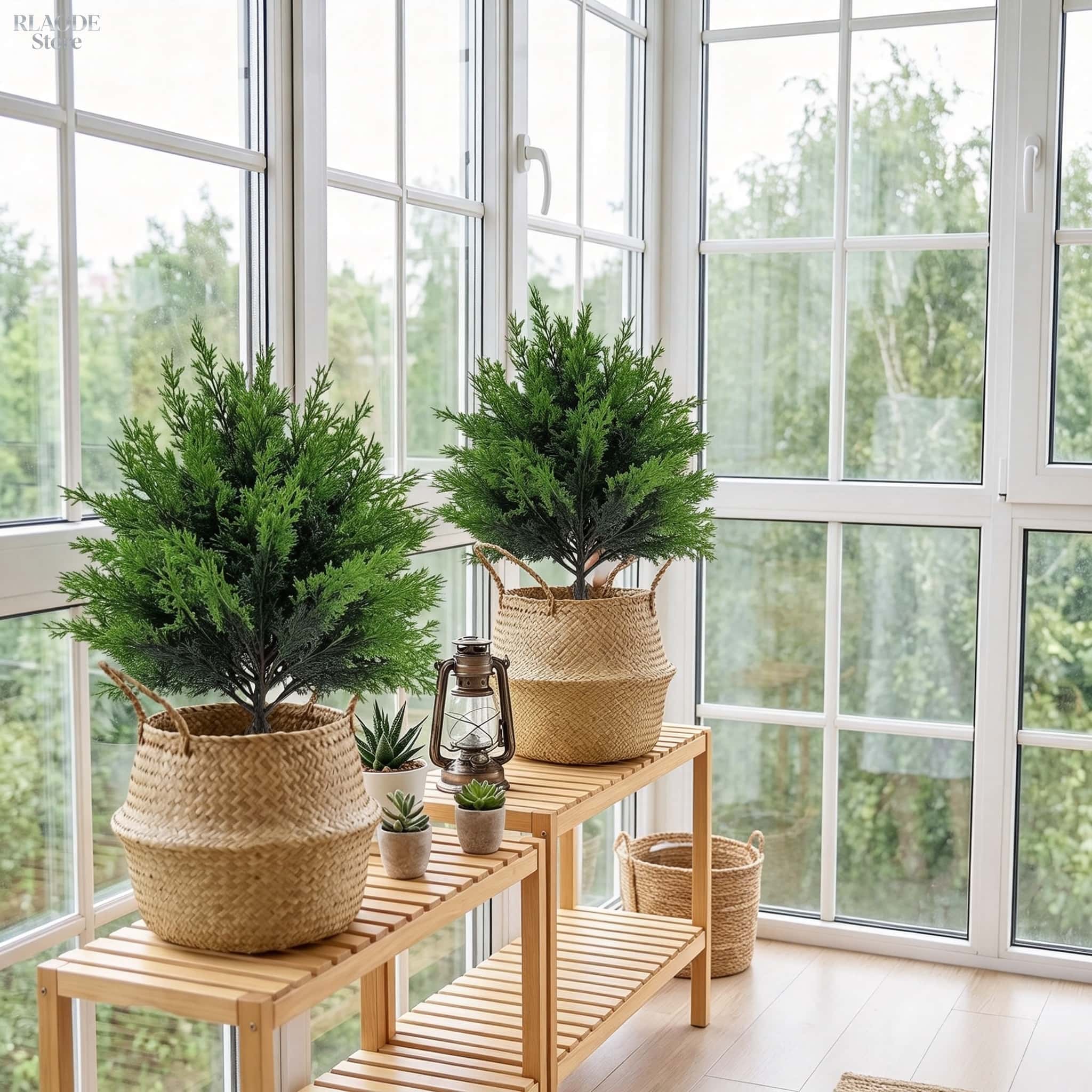2pcs Outdoor Artificial Greene - Dracaena Marginata recension och pris